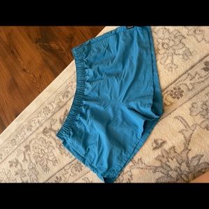 Blue Patagonia shorts